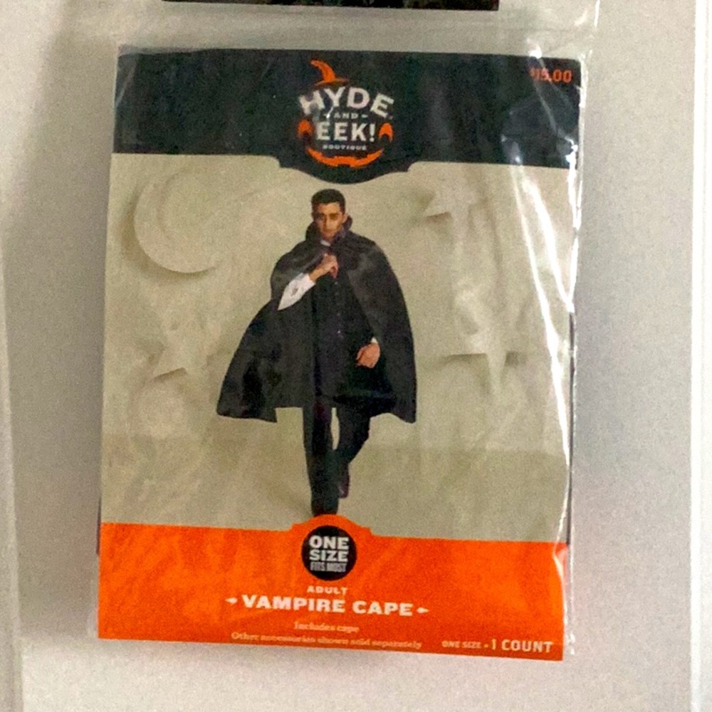Adult Mens Cape Os fits most
